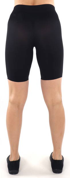 Pieces elastische Shorts London schwarz - Damen Shorts und Capris - 134037 - 2