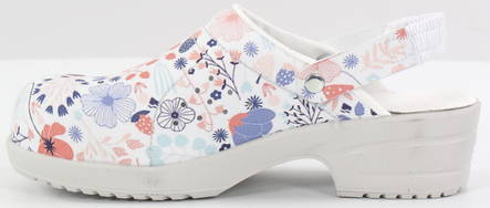 Sievi Maschinenwaschbare Arbeitsschuhe mit Blumenmuster - Damen Arbeitsschuhe - 123227 - 2