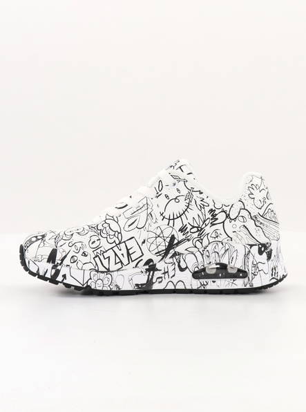 Skechers Damen Sneakers 177972/WBK UNO - PROCESS SKETCH - Skechers Sneaker - 135737 - 2