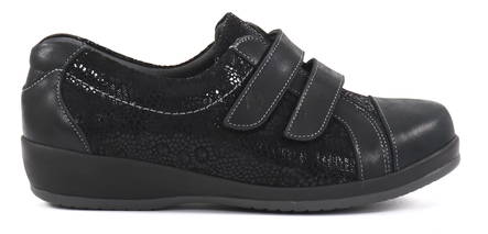 Suave Bristol Wanderschuhe 4631T, Zement/Schwarz - Damen walkingschuhe - 128637 - 1