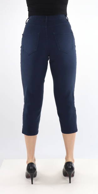 Vila Capris Needie hw lang navy Blazer - Damen Shorts und Capris - 130857 - 2