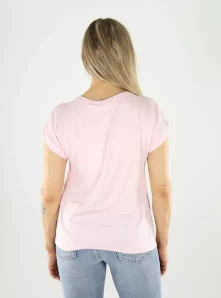 Vila Damen T-Shirt Satin Kirschblüte - Damen T-Shirts - 140787 - 2