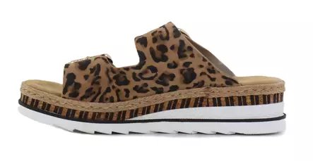 Rieker Damen Hausschuhe V7955-90 Leopard - Rieker Hausschuhe - 140857 - 2