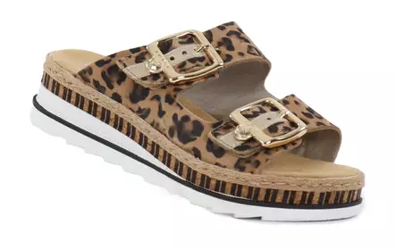 Rieker Damen Hausschuhe V7955-90 Leopard - Rieker Hausschuhe - 140857 - 1