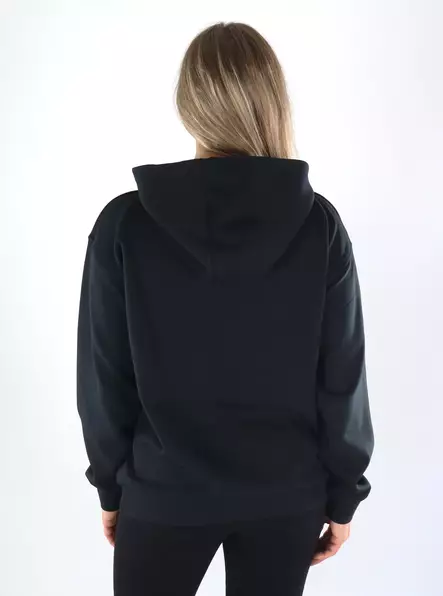 Guess Hoodie Nat V6YQ27K5146-JBLK Schwarz - Damen Hoodies und Sweatshirts - 141397 - 2