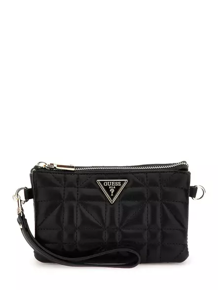 Guess Schultertasche Latona Mini Schwarz - Handtaschen - 136507 - 1