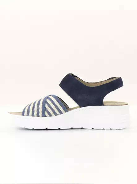 Hickersberger Damen Sandalen mit Kräutersohle 2641 7301 blau - Damen Arbeitsschuhe - 136467 - 2