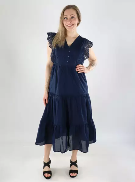 JDY Kleid LACE schwarz iris - Kleider und Tuniken - 141167 - 1