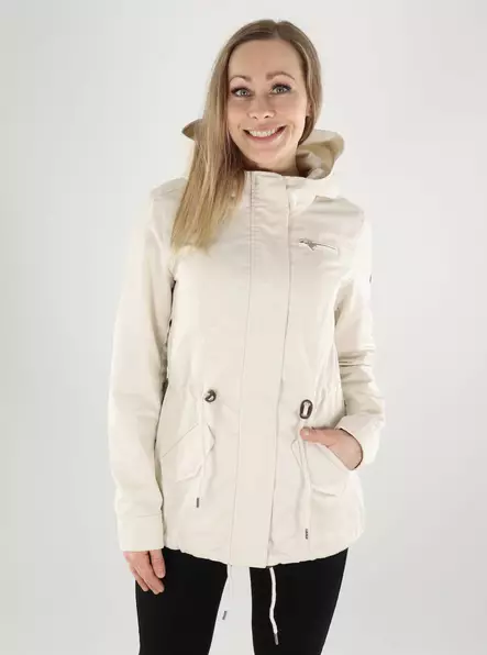 Only Damenjacke Canvas Parka moonbeam - Leichte Damenjacken - 140407 - 1