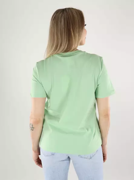 Pieces Damen T-Shirt aus Bio-Baumwolle in Sprucestone - Damen T-Shirts - 140597 - 2