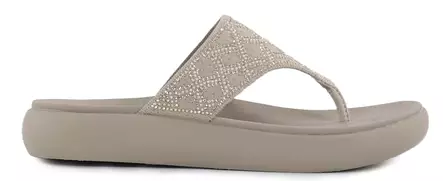 Skechers Flip-Flops 164197/TPE ASANA LUXE - HALTE DAS GLANZENDEN Taupe - Skechers Sandalen - 141277 - 2