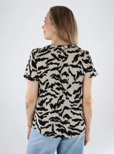 Vero Moda T-Shirt Silverlining - Damen T-Shirts - 140847 - 2