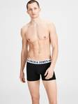 Jack & Jones Sense Boxers 3er-Pack, Schwarz - Herrenboxer und Socken - 123037 - 2