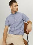 Jack&Jones Herren Kurzarmhemd Blusummer verwaschenes Denim - Herren Hemden - 136047 - 1