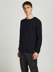 Jack&Jones Pullover Hill Crewneck schwarz - Herren Strickwaren - 134077 - 1