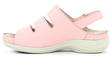 Maschinenwaschbare Pflegesandalen aus Leder, Hellrosa - Damen Arbeitsschuhe - 122667 - 2