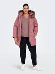 Only Carmakoma Mantel Irena rosa braun - Damen Winterjacken - 134597 - 2