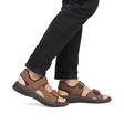 Rieker Herren Sandalen 26761-27 braun - Herrensandalen - 135417 - 5