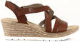 Rieker Wedge Sandalen 61937-24, Braun - Rieker Sandalen - 130297 - 1