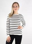 Vila Damenpullover schwarz und weiß - Damenpullover - 135387 - 1