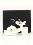 Duffy Damen Sandalen 97-09060 in Weiß - Damen Sandalen - 136177 - 2