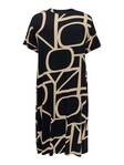 Only Carmakoma Plus-Size Kleid Schwarz / Maritim - Kleider und Tuniken - 136187 - 2
