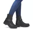 Rieker Remonte Damen Stiefeletten D2285-00 schwarz - Rieker Stiefeletten - 136567 - 6