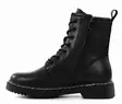 Askel Damen Leder Stiefeletten 23893K7 Schwarz - Damen Stiefeletten - 137107 - 2