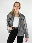 Vero Moda Damen Denimjacke Oversize Denim mittelgrau - Damen Jeansjacken - 138247 - 1