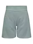 JDY Damen Shorts silberblau - Damen Shorts und Capris - 138527 - 2