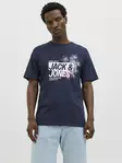 Jack&Jones Herren Druck T-Shirt Axon Tee - Herren T-Shirts - 138747 - 4