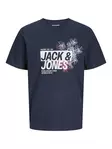 Jack&Jones Herren Druck T-Shirt Axon Tee - Herren T-Shirts - 138747 - 10