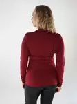 JDY Damen Rollkragenoberteil Neu Rollkragen Cabernet - Damen Langarmshirts - 139067 - 2