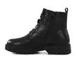 Weiche Comfort Damen Leder Stiefeletten 08562901 schwarz - Damen Stiefeletten - 139617 - 2