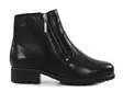 Ilves Damen Leder-Stiefeletten mit XXL-Leisten 8486 Schwarz - Damen Stiefeletten - 139867 - 1