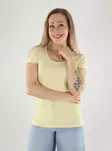 Only T-Shirt ONLLIVE Love Double Cream - Damen T-Shirts - 140817 - 1