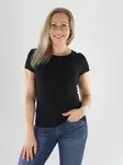 Guess T-Shirt V6YI11K4298 JBLK schwarz - Damen T-Shirts - 141497 - 1
