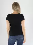 Guess T-Shirt V6YI11K4298 JBLK schwarz - Damen T-Shirts - 141497 - 2