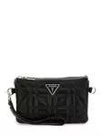Guess Schultertasche Latona Mini Schwarz - Handtaschen - 136507 - 1