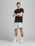 Jack&Jones Herren Sweatshorts hellgrau - Herren Shorts und Capris - 136357 - 1