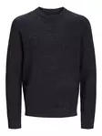 Jack&Jones Pullover JPRBLULAMBSWOOL KNIT CREW schwarz/twist - Herren Strickwaren - 142217 - 3