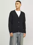 Jack&Jones Herren Strickjacke Knit schwarz - Herren Strickwaren - 136907 - 1
