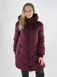 JDY Damen Wintermantel JDYSKYLAR Kapuze fiol schwarz - Damen Winterjacken - 139277 - 1