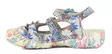 Laura Vita Damen Echtledersandalen Beczierso 33 bleu - Damen Sandalen - 140767 - 2