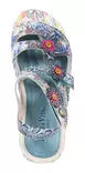 Laura Vita Damen Echtledersandalen Beczierso 33 bleu - Damen Sandalen - 140767 - 4