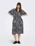 Only Carmakoma Plus-Size Stretchkleid Alloy/Zebra - Kleider und Tuniken - 138347 - 3