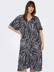 Only Carmakoma Plus-Size Stretchkleid Alloy/Zebra - Kleider und Tuniken - 138347 - 1