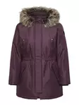Only Carmakoma Plus-Size-Jacke Parka Mauve Wein - Damen Winterjacken - 139607 - 5