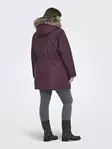 Only Carmakoma Plus-Size-Jacke Parka Mauve Wein - Damen Winterjacken - 139607 - 4