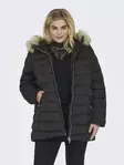 Only Carmakoma Jacke New Ellan Kapuze schwarz - Damen Winterjacken - 134757 - 1